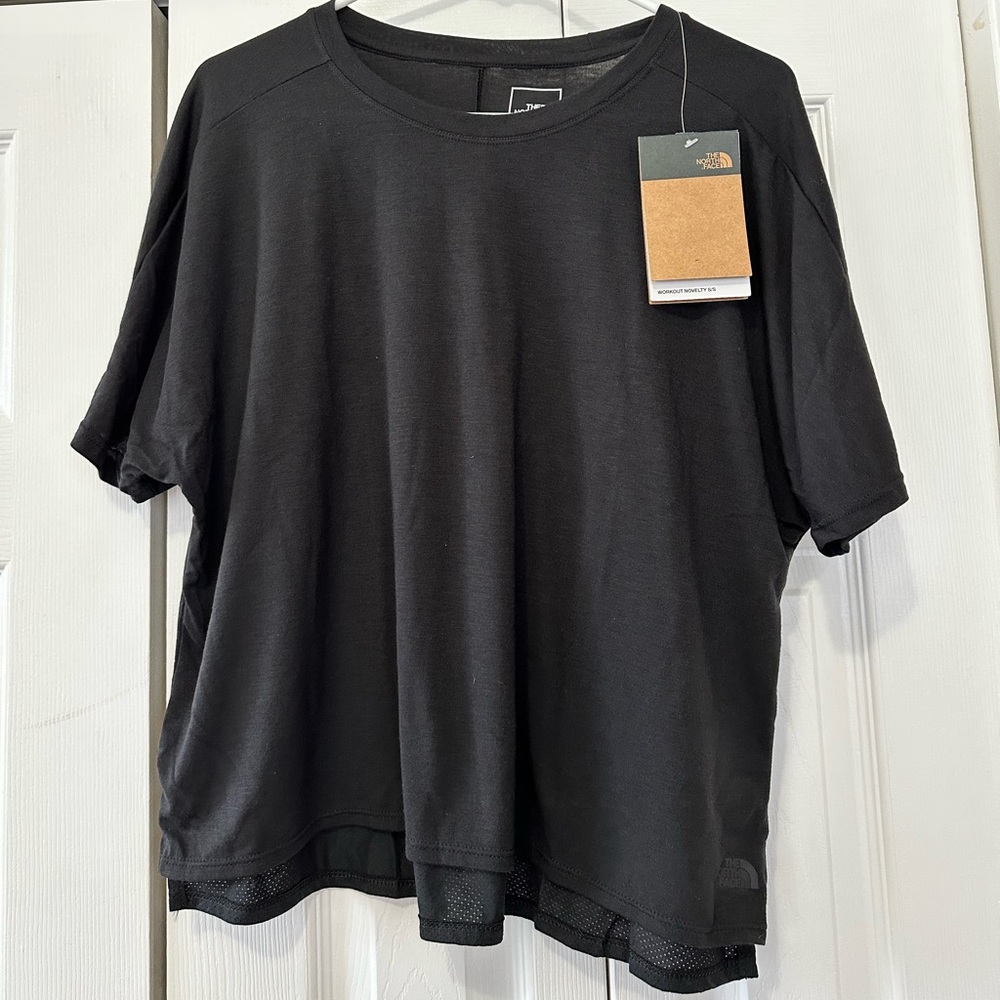 NWT North Face workout novelty shirt